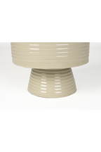 Table d'appoint en fer beige