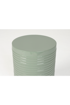 Table d'appoint en fer vert