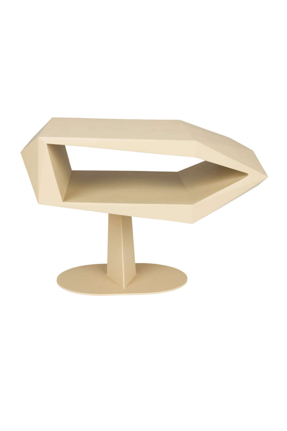 Table d'appoint géométrique moderne