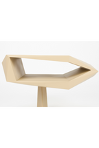 Table d'appoint géométrique moderne