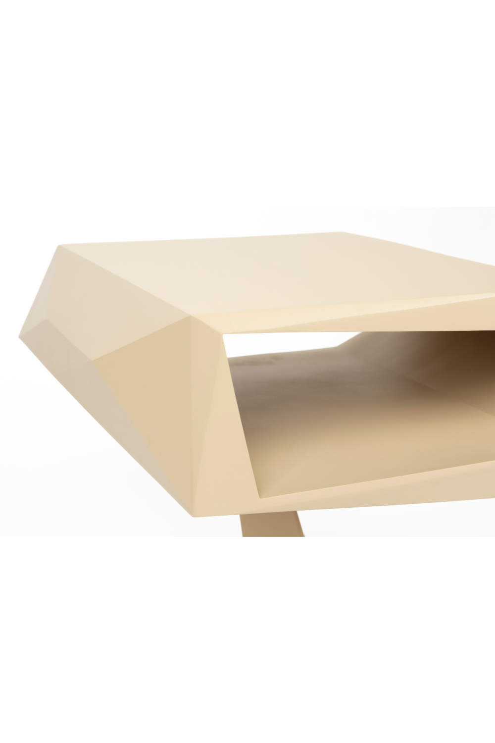 Table d'appoint géométrique moderne