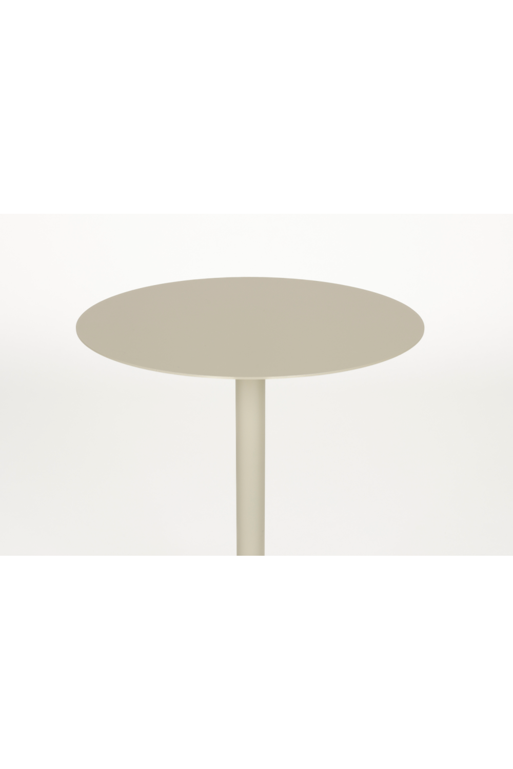 Table d'appoint ronde d'extérieur à piédestal