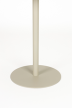 Table d'appoint ronde d'extérieur à piédestal