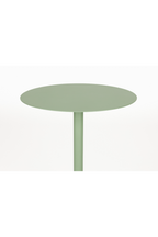 Table d'appoint ronde d'extérieur à piédestal