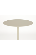 Table de bistrot ronde d'extérieur à pied central