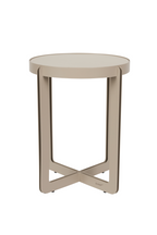 Table d'appoint à piétement croisé