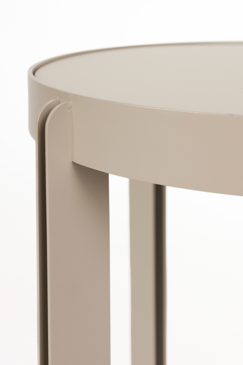Table d'appoint à piétement croisé