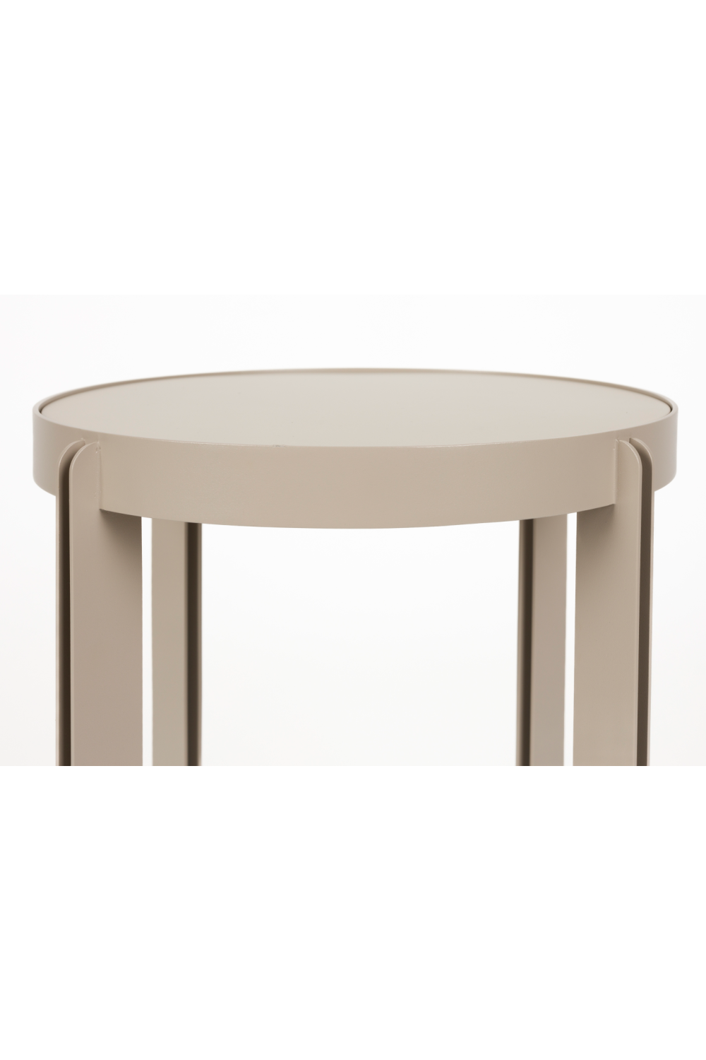 Table d'appoint à piétement croisé
