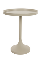 Table d'appoint ronde à piedestal