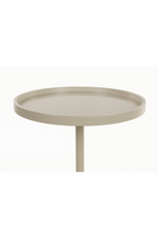 Table d'appoint ronde à piedestal