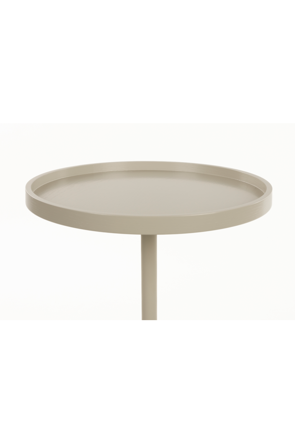 Table d'appoint ronde à piedestal