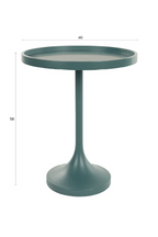Table d'appoint ronde à piedestal