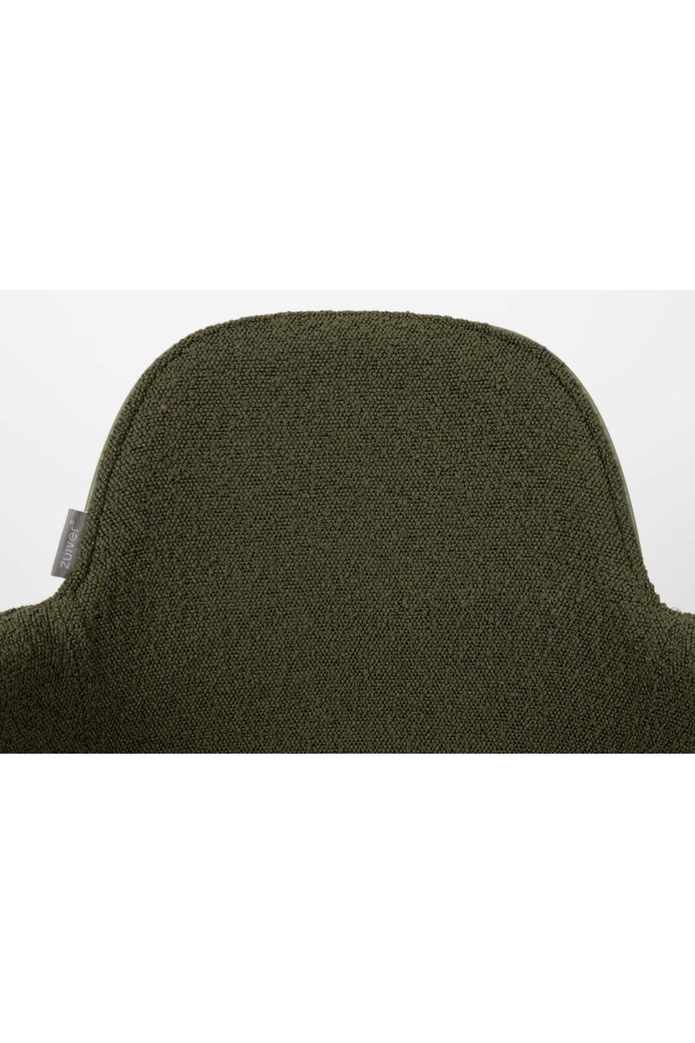 Fauteuils pivotants rembourrés verts (2)