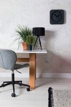 Chaise de bureau matelassée et réglable