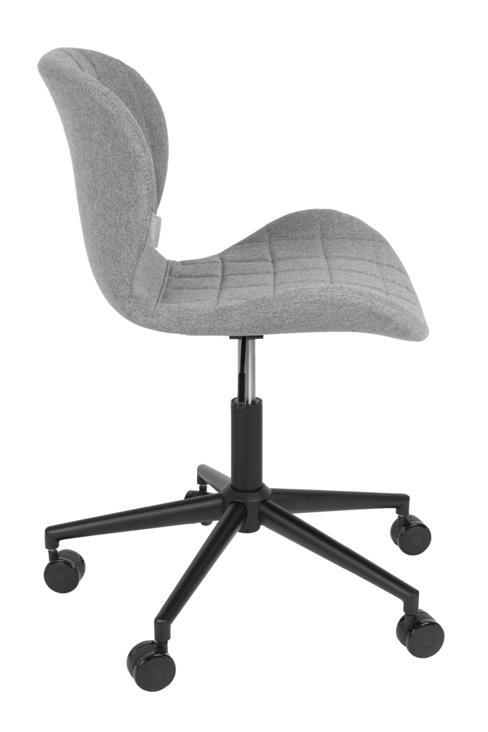 Chaise de bureau matelassée et réglable