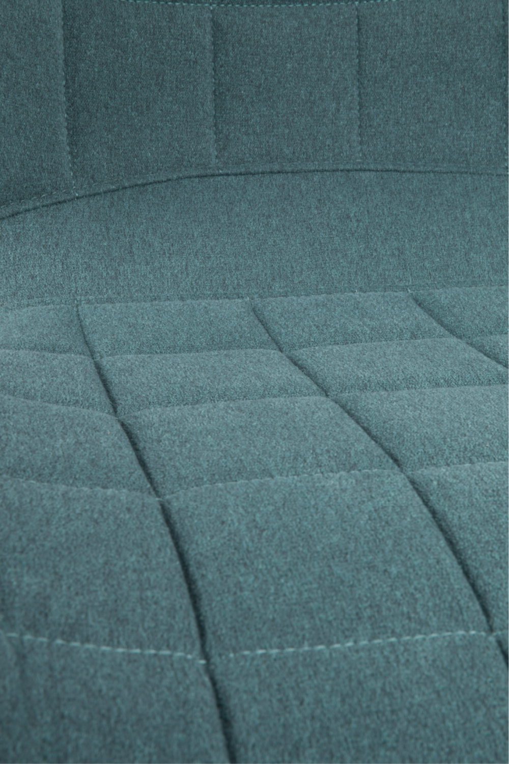 Fauteuil de bureau baquet tapissé bleu