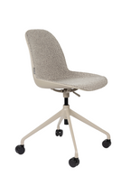 Fauteuil de bureau pivotant moulé