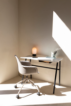 Fauteuil pivotant rembourré