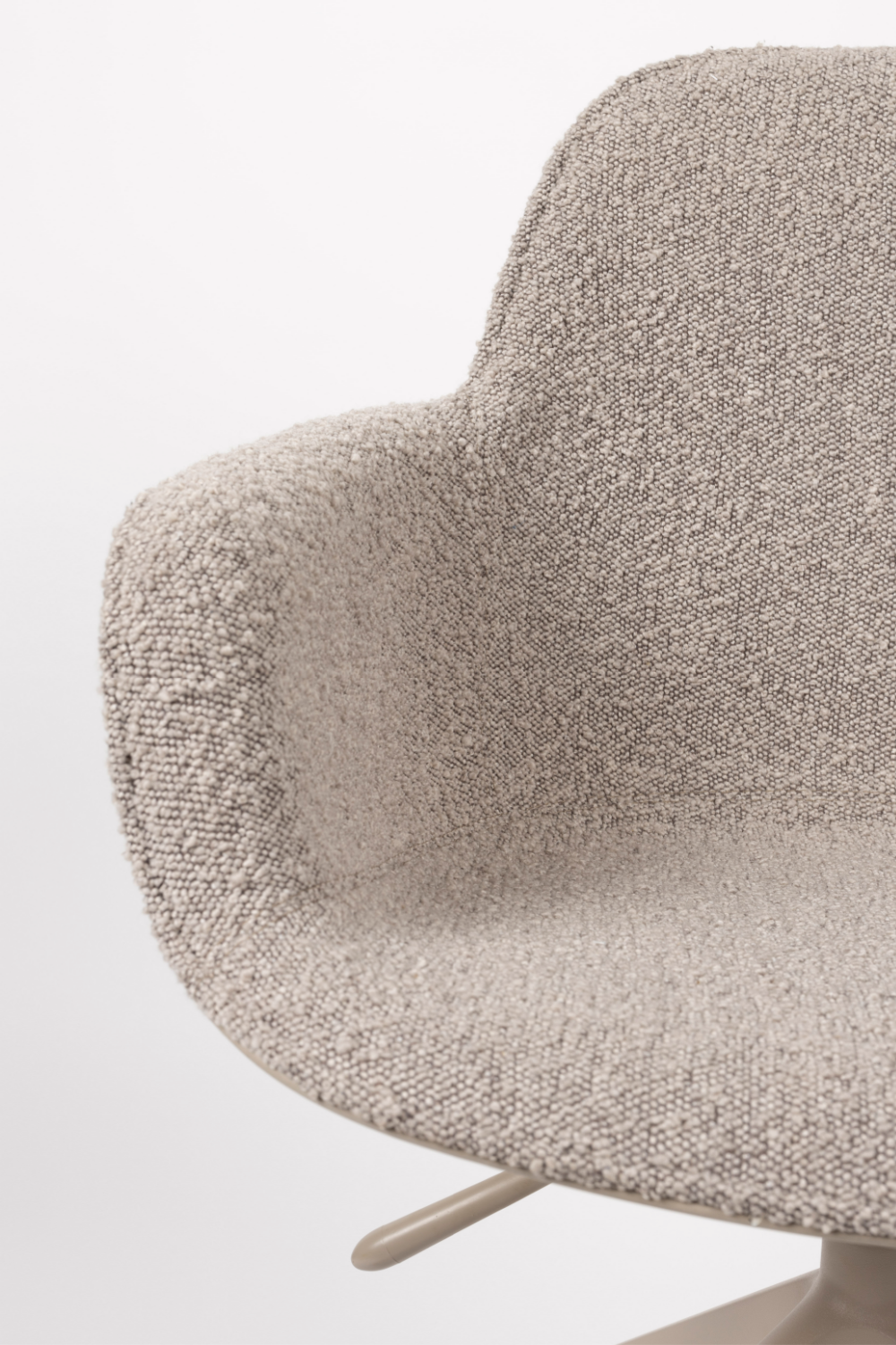 Fauteuil pivotant rembourré
