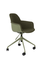 Fauteuil pivotant rembourré