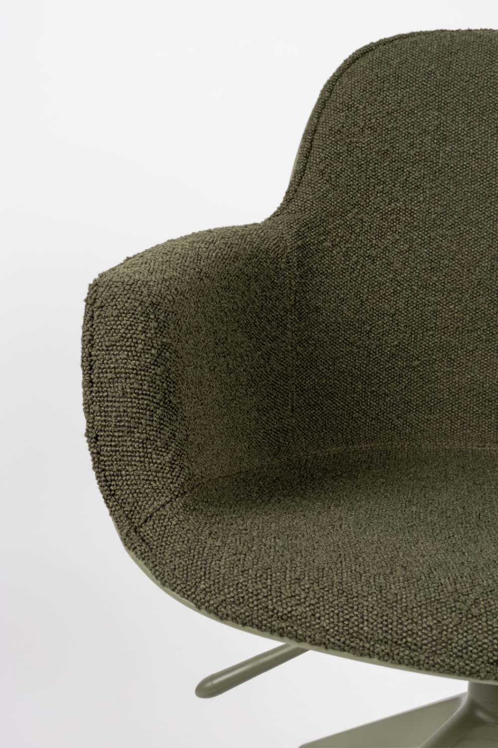 Fauteuil pivotant rembourré