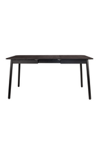 Table à manger extensible en noyer