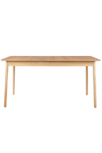 Table de salle à manger extensible en bois naturel (G)