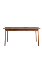 Table à manger extensible en noyer