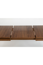 Table de salle à manger en noyer laqué