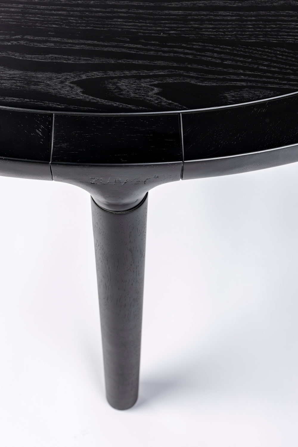 Table à manger ronde noire