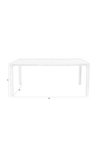 Table à manger en frêne