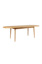 Table à manger extensible en bois