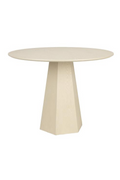 Table ronde piédestal en frêne