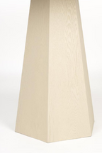 Table ronde piédestal en frêne