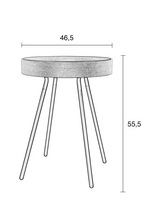Table d'appoint avec plateau amovible