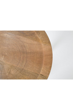 Table d'appoint en bois sculpté (G)