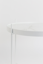 Table d'appoint détachable en marbre