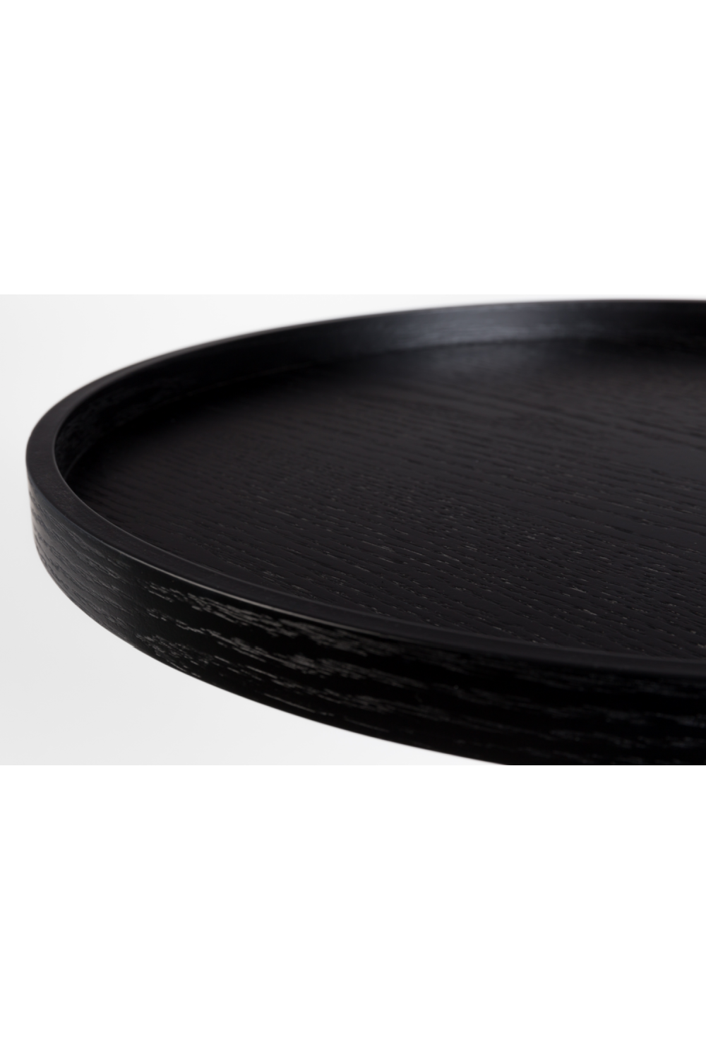 Table d'appoint trompette noire