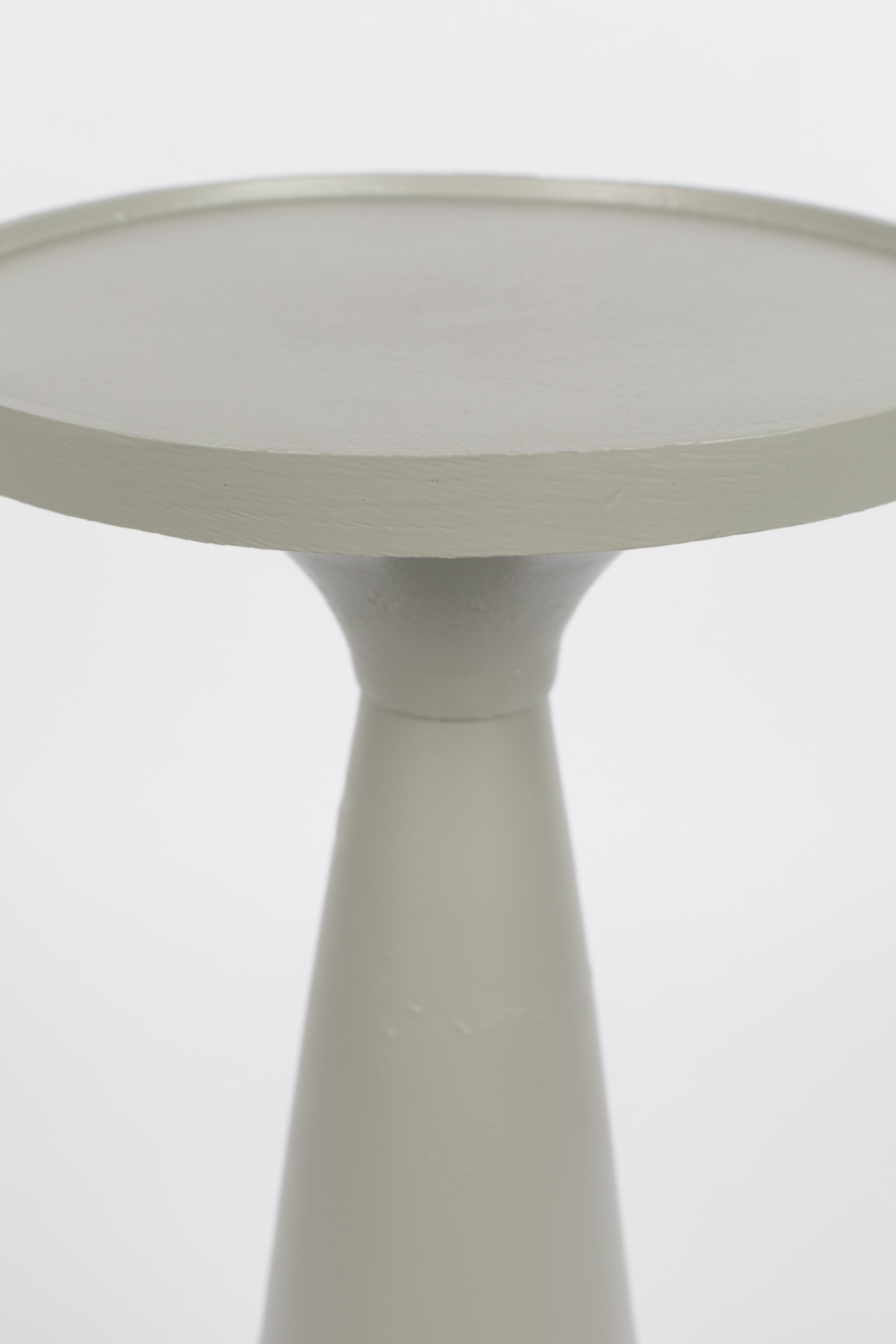 Table d'appoint pilier grise