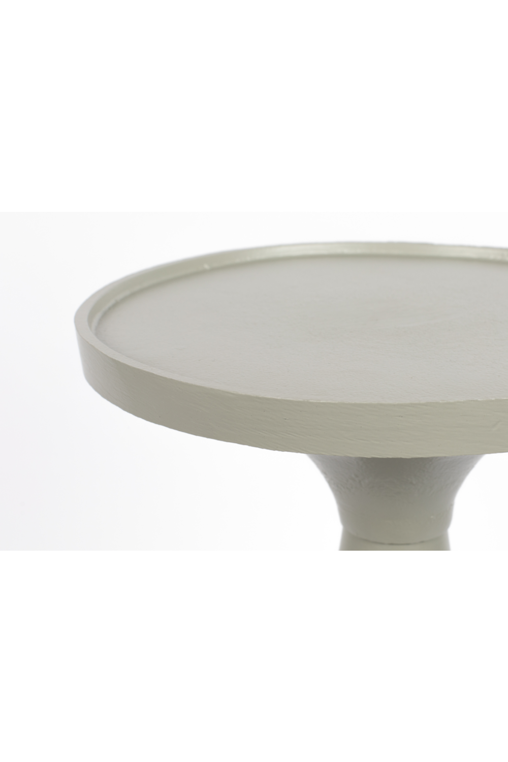Table d'appoint pilier grise