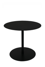 Table d'appoint ronde noire (M)