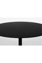 Table d'appoint ronde noire (M)