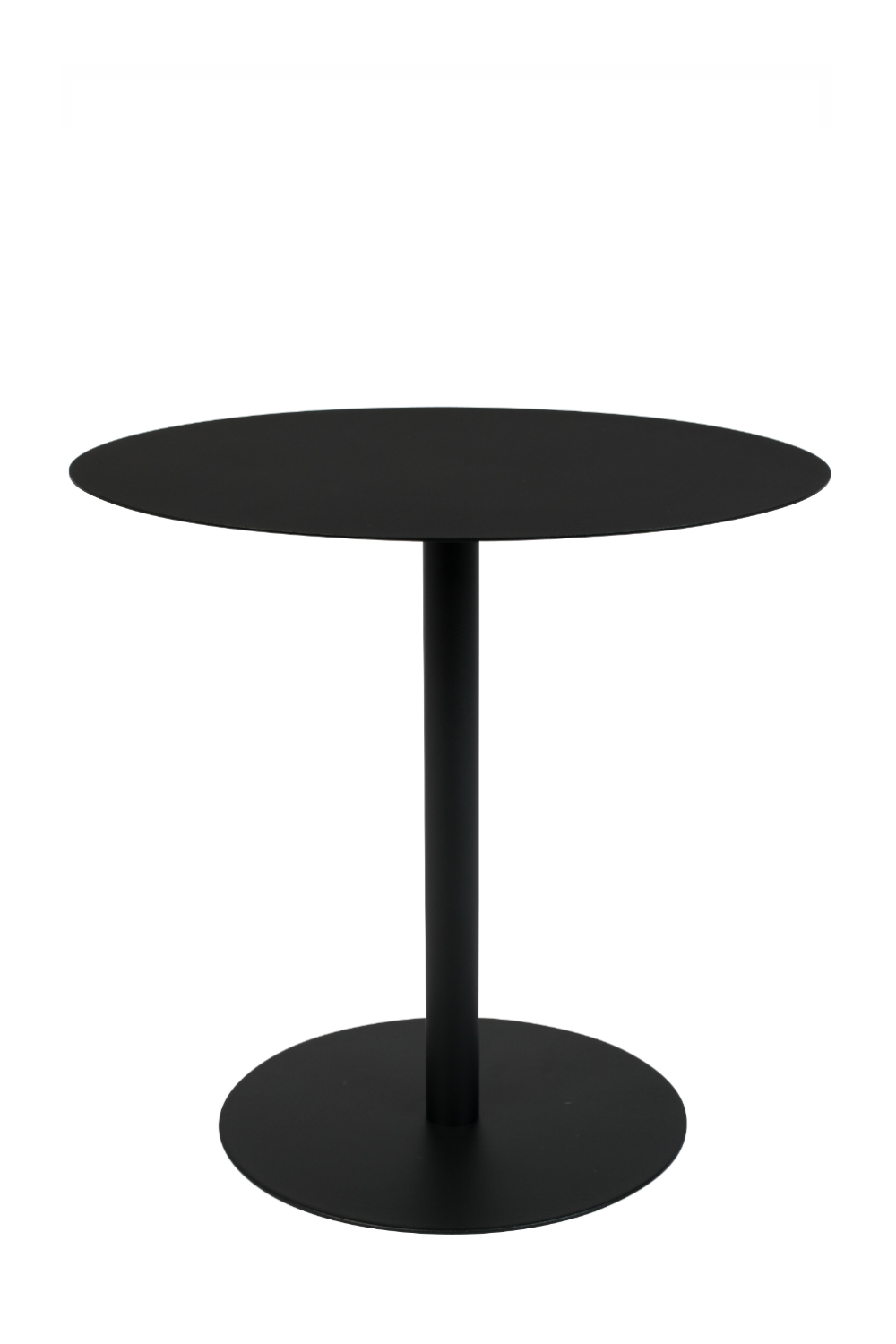 Table d'appoint ronde noire