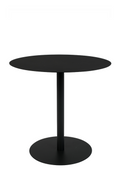 Table d'appoint ronde noire
