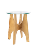 Table d'appoint moderne en frêne