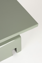 Table d'appoint carrée en fer