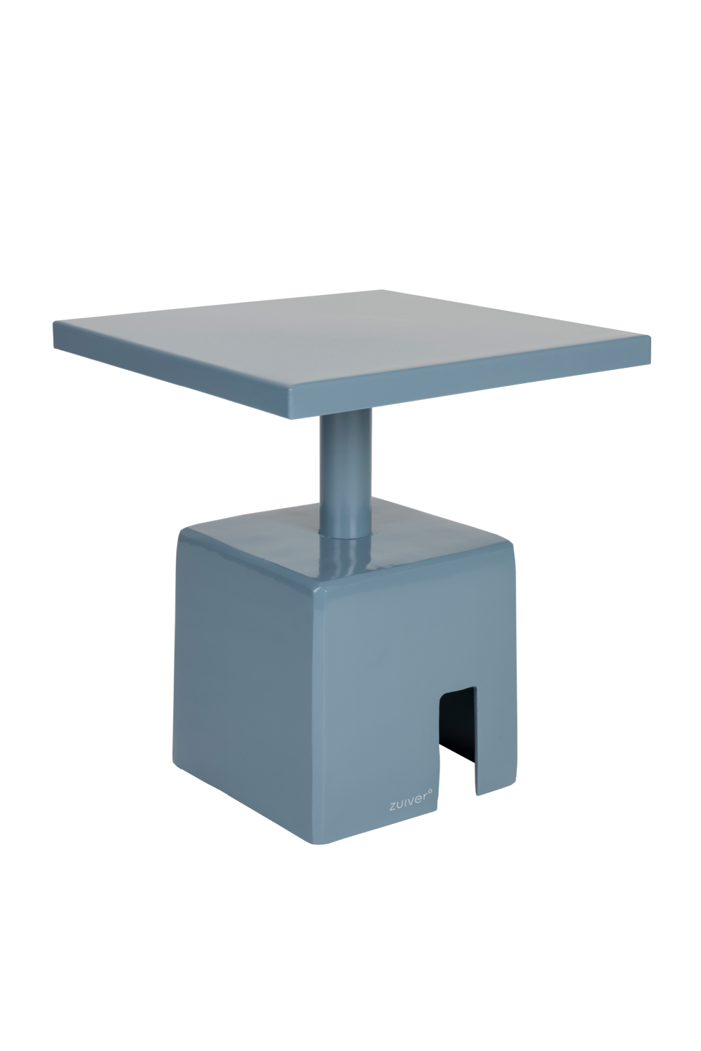 Table d'appoint carrée en fer