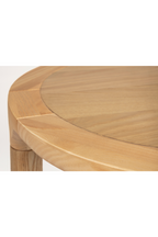 Table d'appoint ronde en chêne