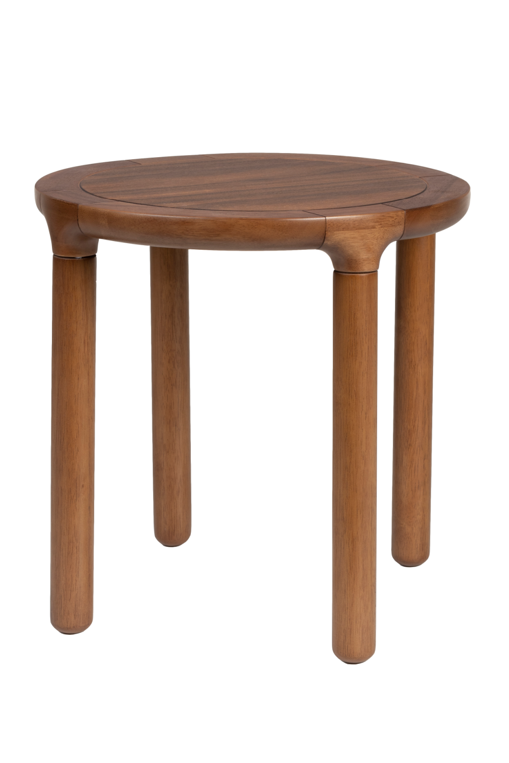 Table d'appoint ronde en chêne