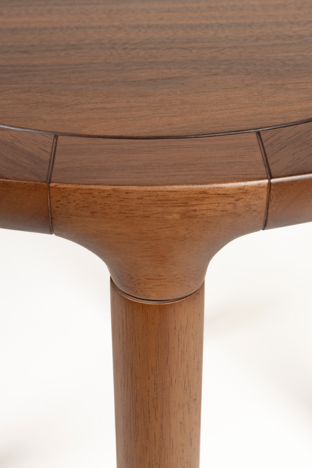 Table d'appoint ronde en chêne